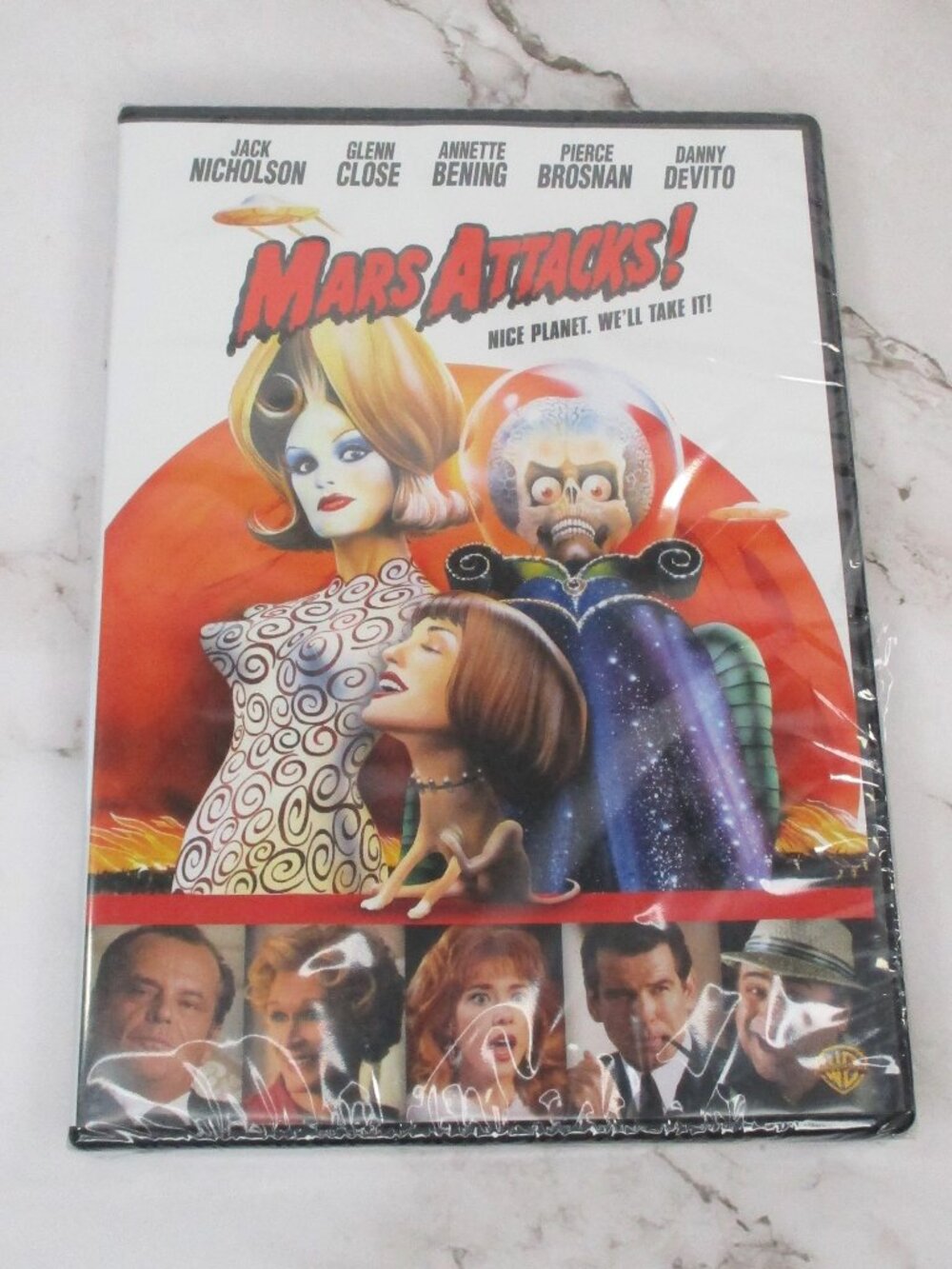 Mars Attacks! (DVD 2008 re-release) Sci-Fi Parody Satire Movie